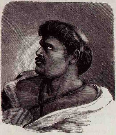 Capitao Vei-Bang, chief of the Coroados, from The Amazon and Madeira Rivers, by Franz Keller, 1874 by American School